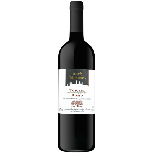 Poggio Alloro - Rosso di Toscana Bio IGT  - 2022 | 6er Karton