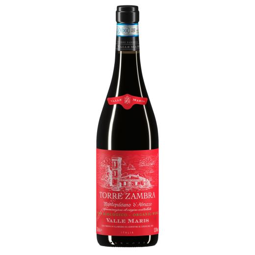 Torre Zambra Valle Maris Montepulciano DAbruzzo DOC Organic | 2022 | 6er Karton